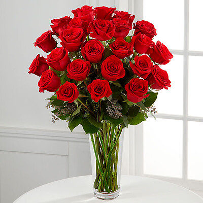 The Long Stem Red Rose Bouquet